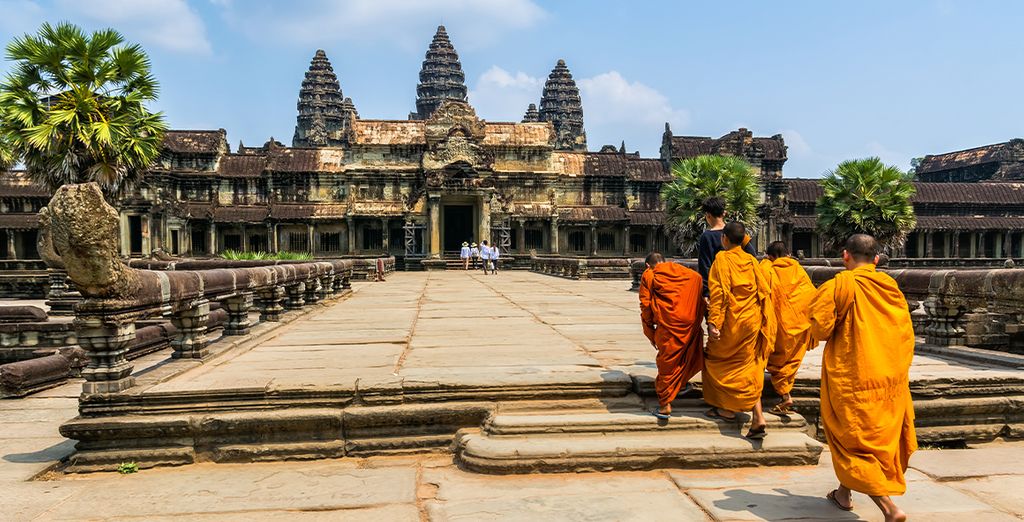 Het Angkor Wat tempelcomplex