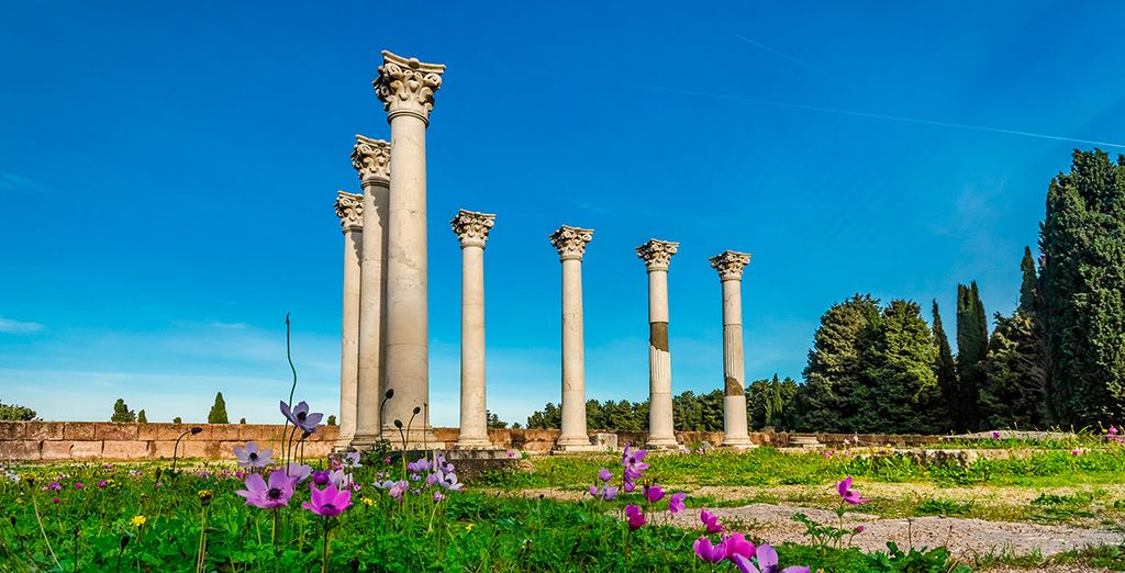 Der alte Tempel der Asklepios de Kos