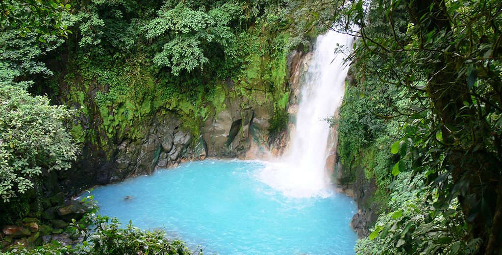 Wasserfall in Costa Rica