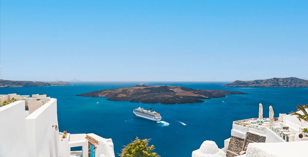 Paquete Santorini con crucero