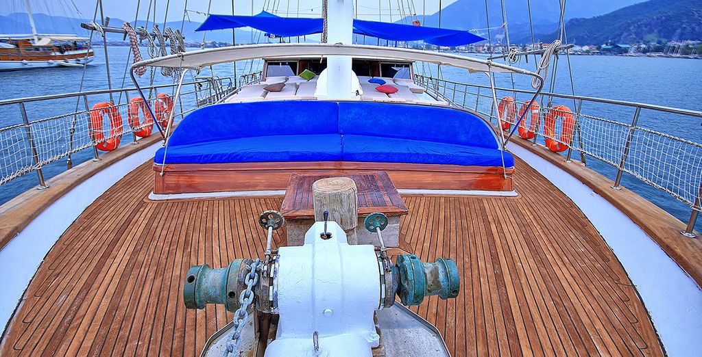 Crucero en goleta en el Egeo