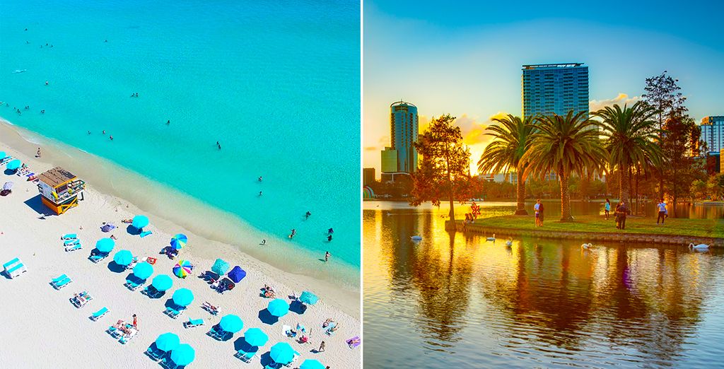 USA; Miami, crucero por las Bahamas y Orlando