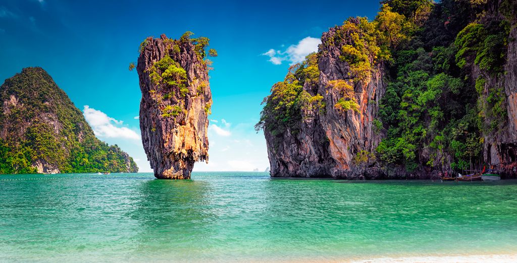 Paraísos de Tailandia y playa de Phuket