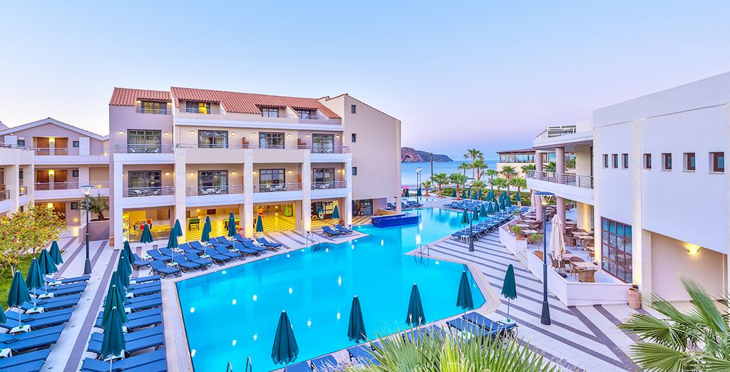 Le Porto Platanias Beach Resort & Spa 5* en Crète (Grèce)
