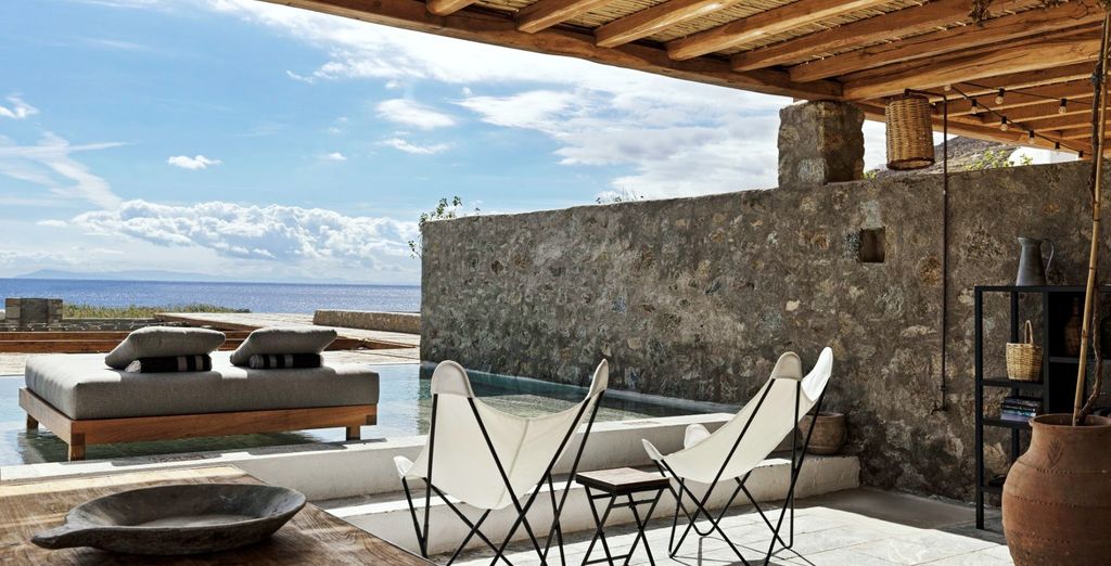Suite avec piscine privée