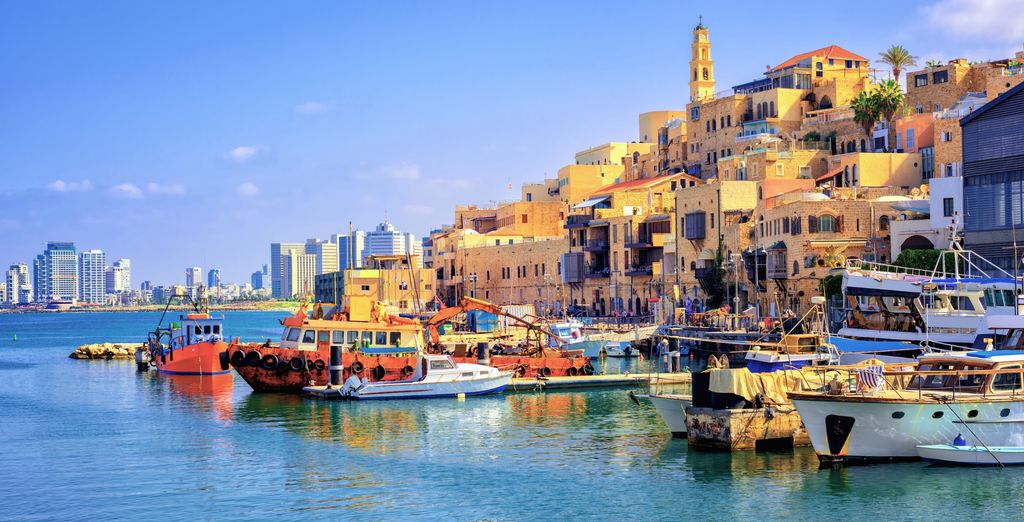 Le port de Jaffa à Tel Aviv, où se trouve l'InterContinental David Tel Aviv 4 étoiles