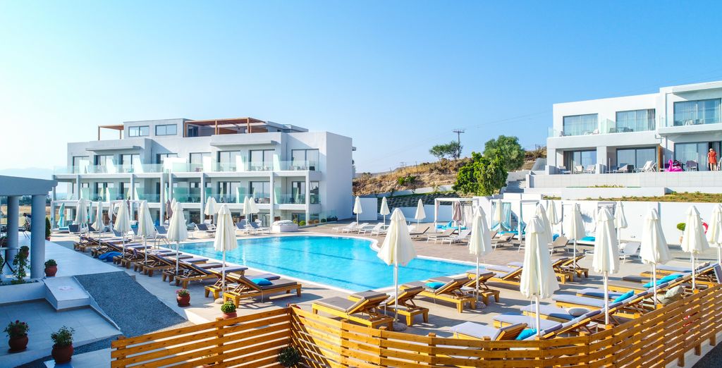 Piscine hôtel de luxe