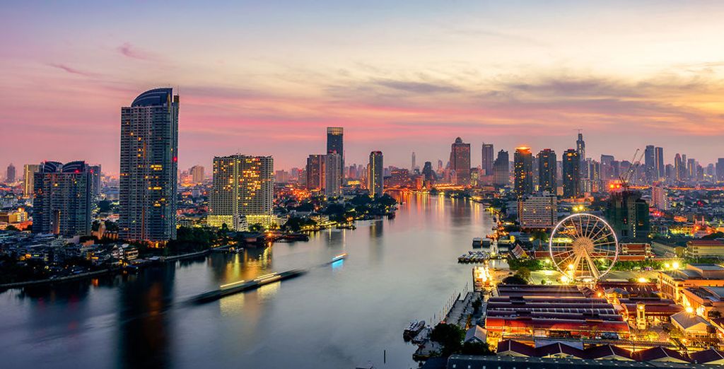 Combinato Bangkok, Kanchanaburi e Koh Samet
