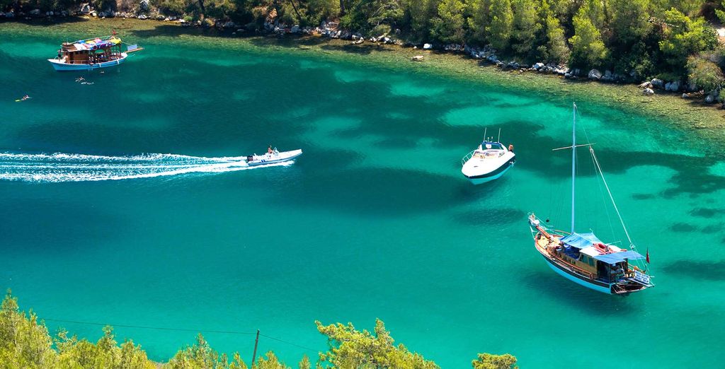 Crociera in caicco sulla rotta Bodrum / Sud Dodecaneso / Bodrum