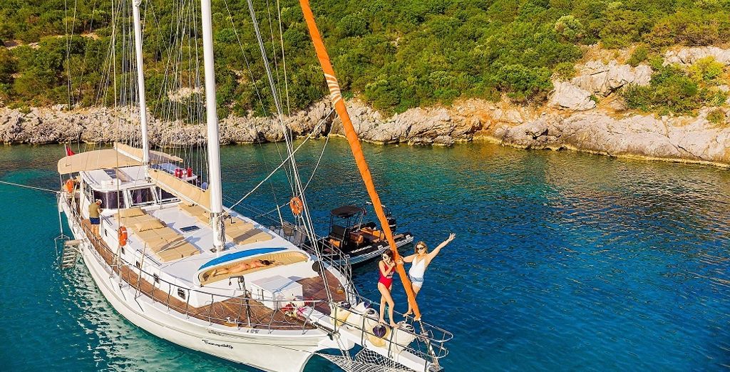 Crociera Bodrum in caicco Standard o Superior