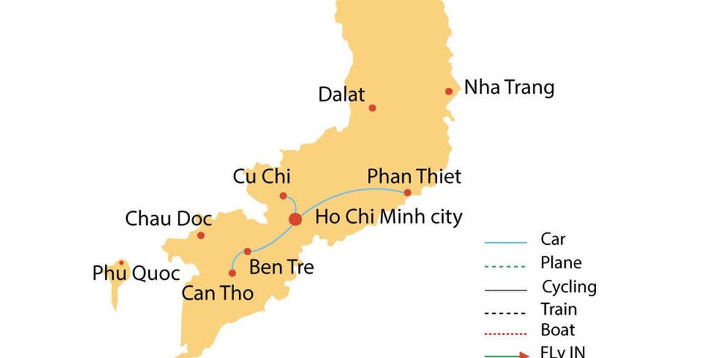 Tour Vietnam del Sud +  Soggiorno mare a scelta tra Phan Thiet e Phu Quoc