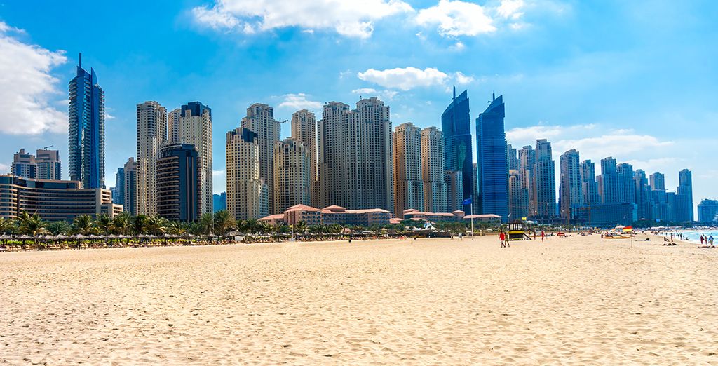 Take advantage of the 300 days of sunshine per year to get away to Dubai