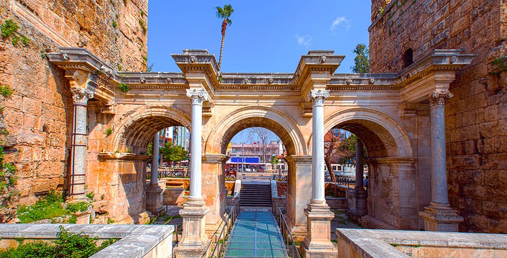 Historic monuments of Antalya