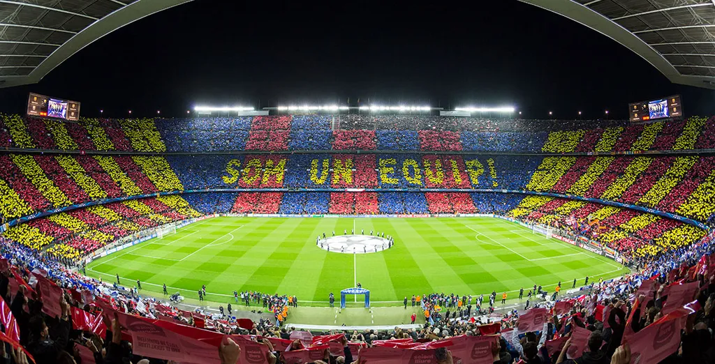 Football stadium atmosphere