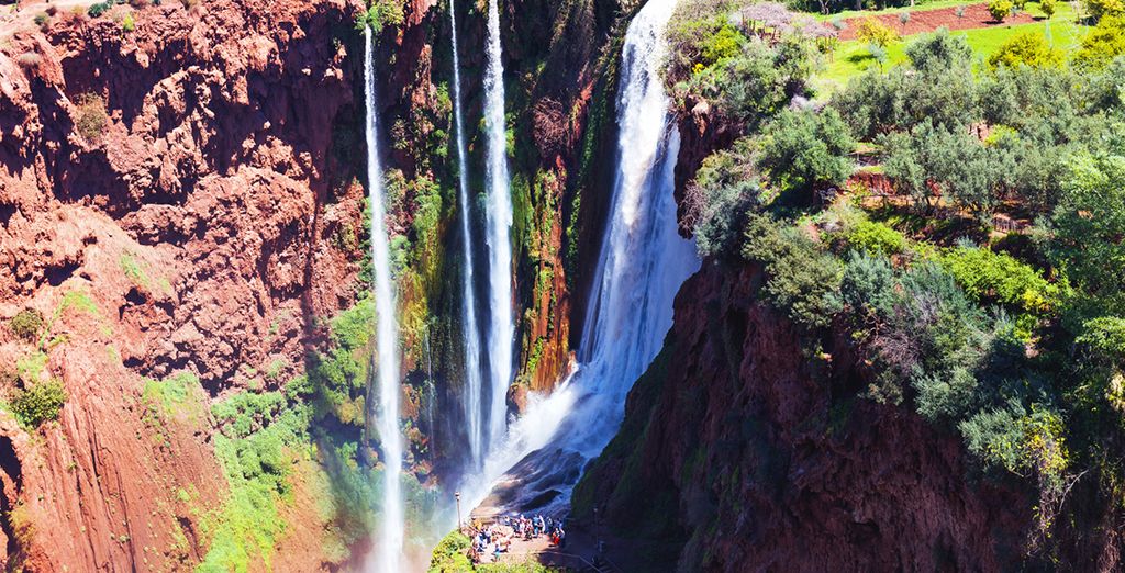 Ouzoud Waterfalls for your Holidays to Marrakech