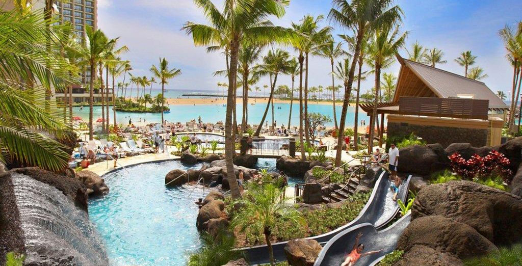 Hotel Palomar & Hilton Hawaiian Village 4* honeymoon