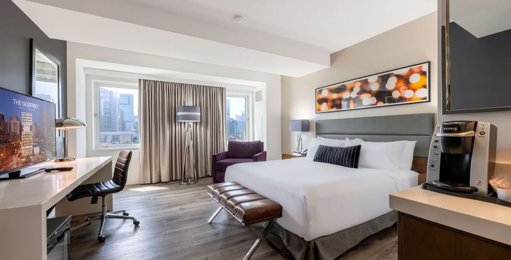 Combinado: Sheraton New York Times Square 4* con extensión opcional en Chicago