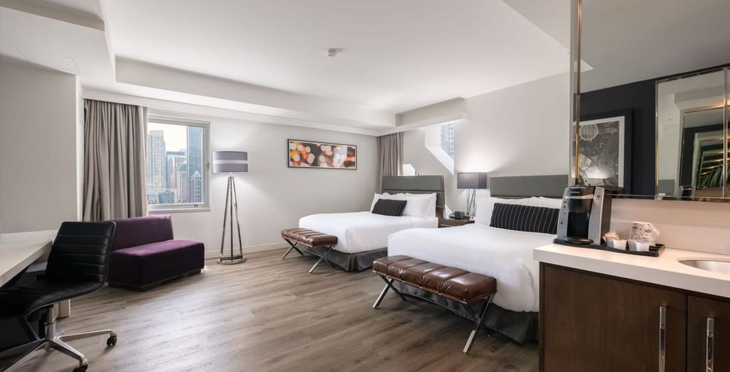 Combinado: Sheraton New York Times Square 4* con extensión opcional en Chicago