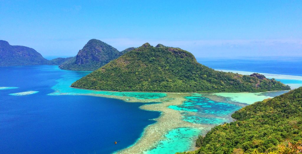 Circuit en groupe et extension au Gaya Island Resort 5*