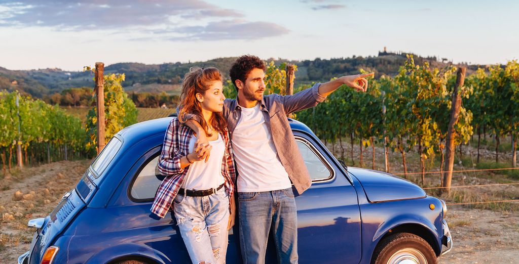 Autotour della Toscana tra Montecatini e Siena