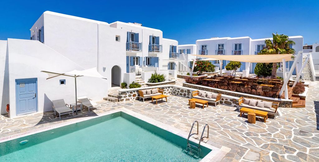Tour di 6, 8 o 10 notti tra Santorini e Mykonos