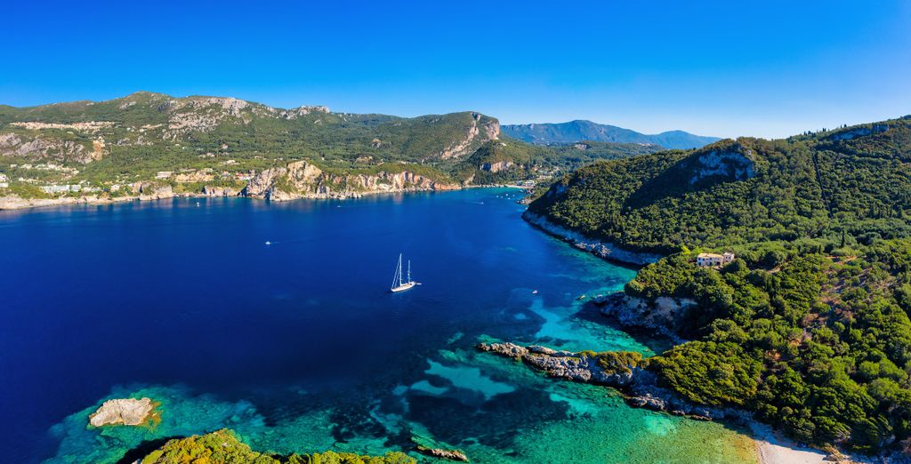 Autotour di 7 o 10 notti Corfù dall'Est all'Ovest