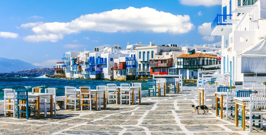 Tour Santorini e Mykonos di 6, 8,10 notti