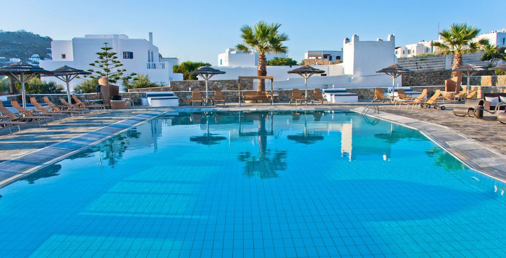 Circuito di 9 o 12 notti a Mykonos, Naxos e Santorini