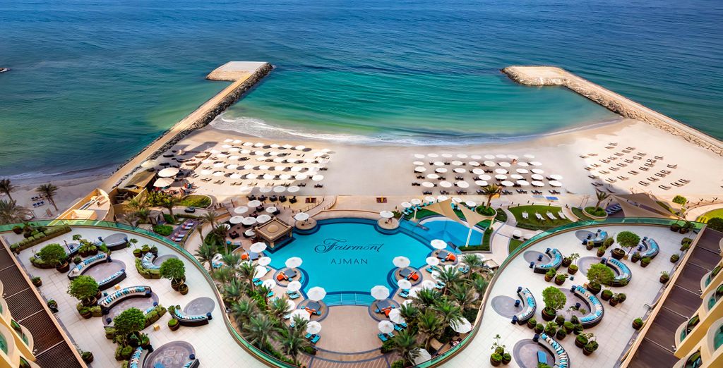 Fairmont Ajman 5* con possibile estensione al Fairmont Dubai 5*