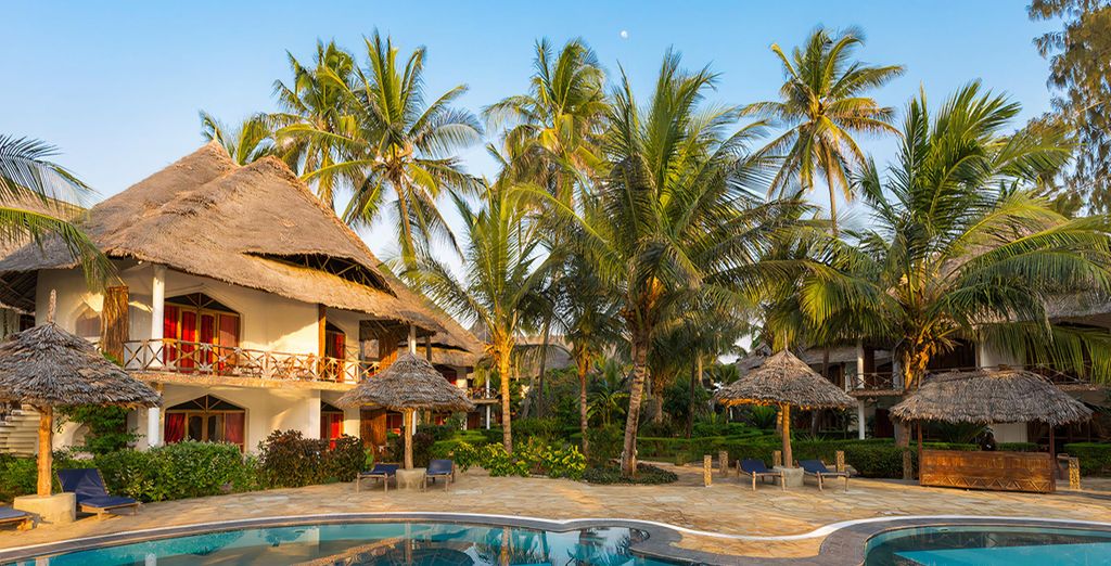 Safari con estensione presso l'Hotel Waridi Beach Resort & Spa 4*