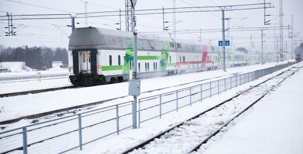 Apukka Arctic Resort con possibile treno notturno ed estensione ad Helsinki