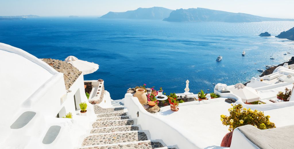 Tour di  5, 6, 8 o 10 tra Atene e Santorini