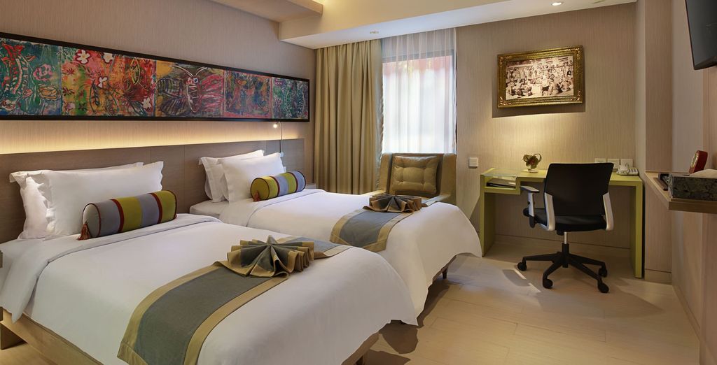 Combinato Sens Hotel & Spa Ubud 4*, Mahagiri Lembongan 4* e Anja Jimbaran 4*
