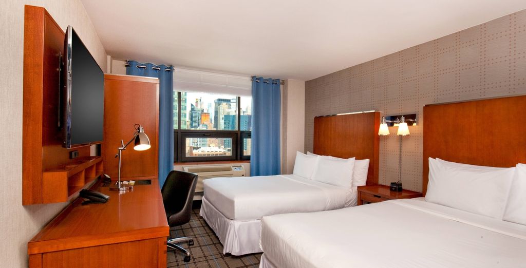 Hotel Marriott 4* di Times Square per un Capodanno festoso
