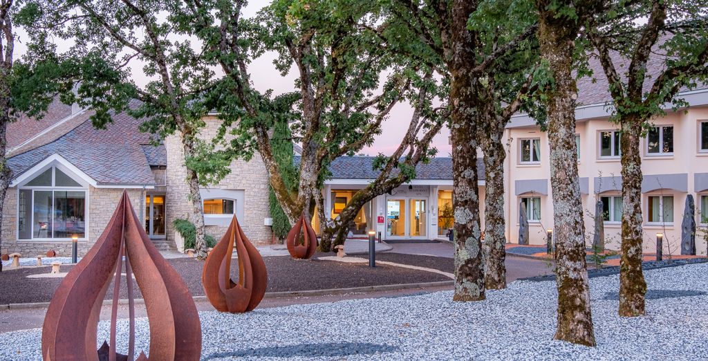 Hôtel Causse Comtal Restaurant et Spa