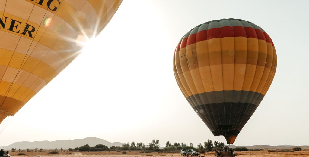 Soggiorno multi-attività: Deserto di Agafay, Marrakech e mongolfiera