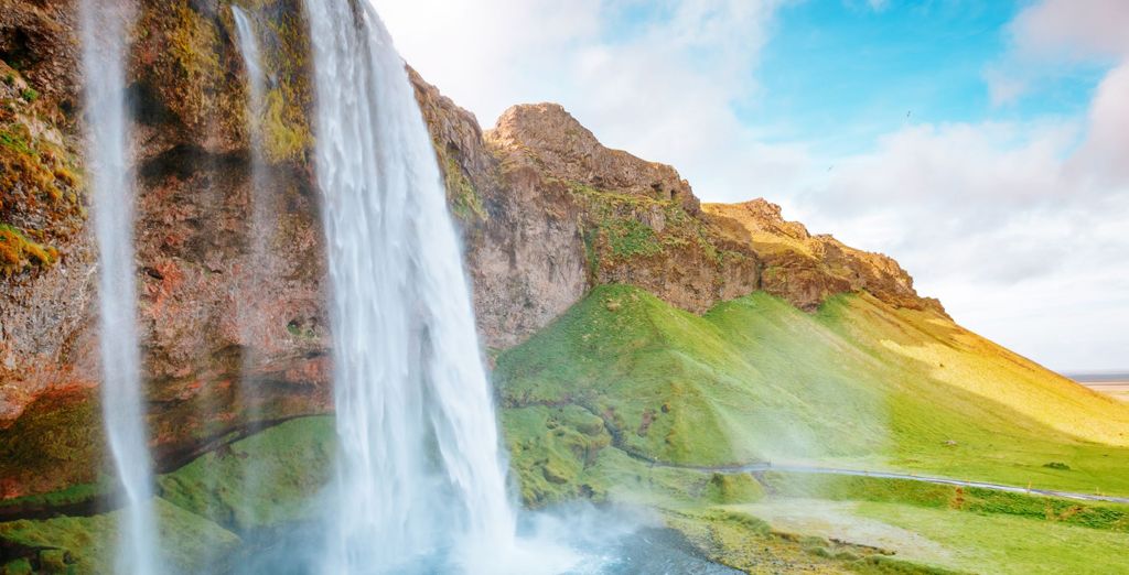 Tour in auto: Geyser, ghiacciai e cascate impressionanti