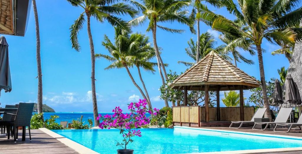 Combinato Te Moana Tahiti Resort, Cook's Bay Hotel, Raiatea Lodge e Royal Bora Bora
