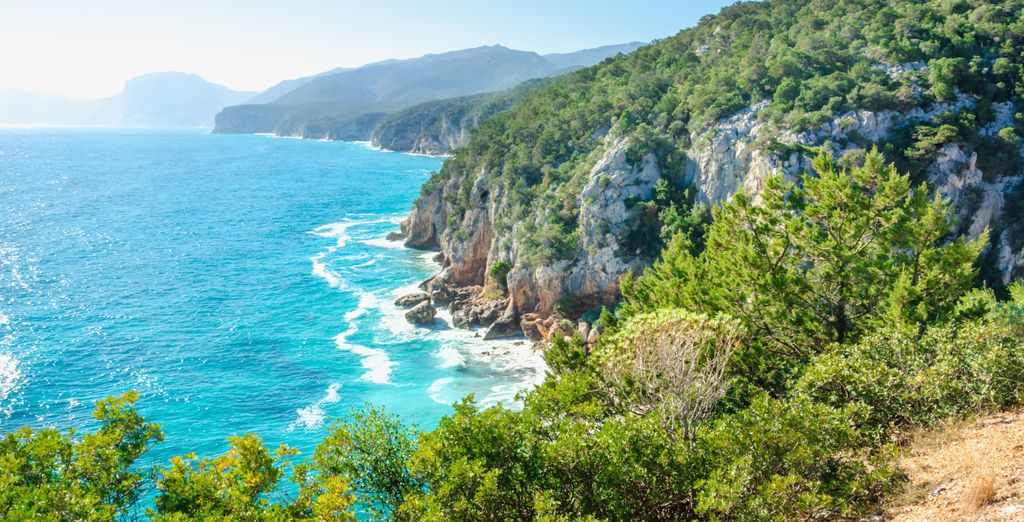 Panorama da sogno sul mare