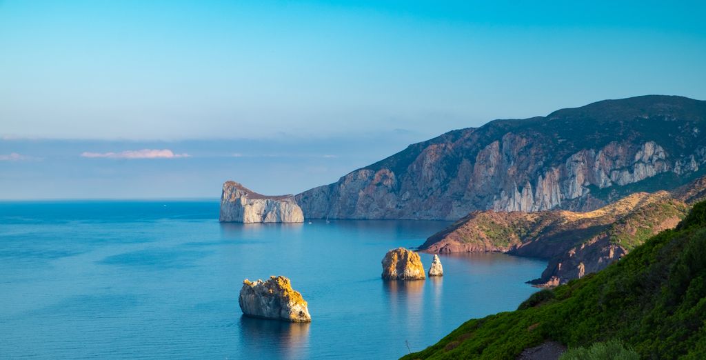 Panorama da sogno sul mare