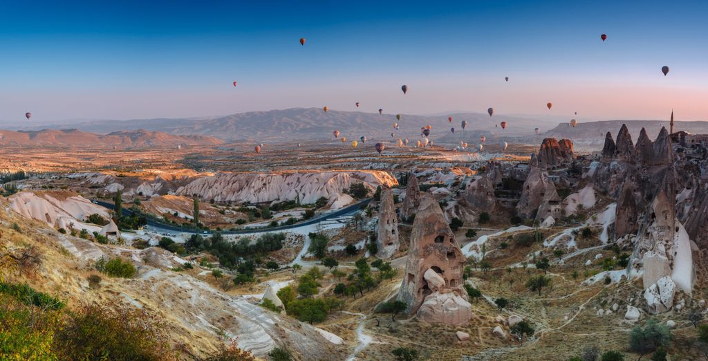 Combinato Dosso dossi Golden Horn e tour di 3 notti della Cappadocia 