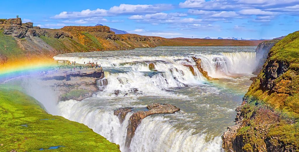Tour in auto: Geyser, ghiacciai e cascate impressionanti