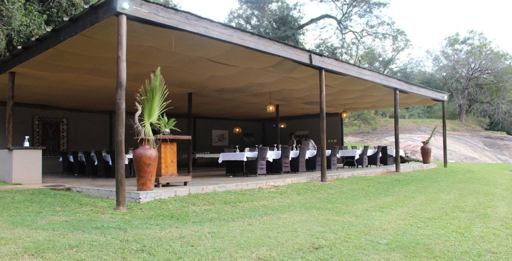 Safari al Lions Rock River Lodge