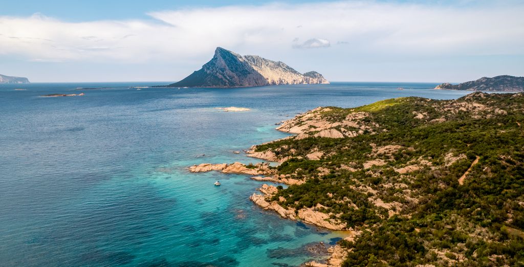 Panorama da sogno sul mare