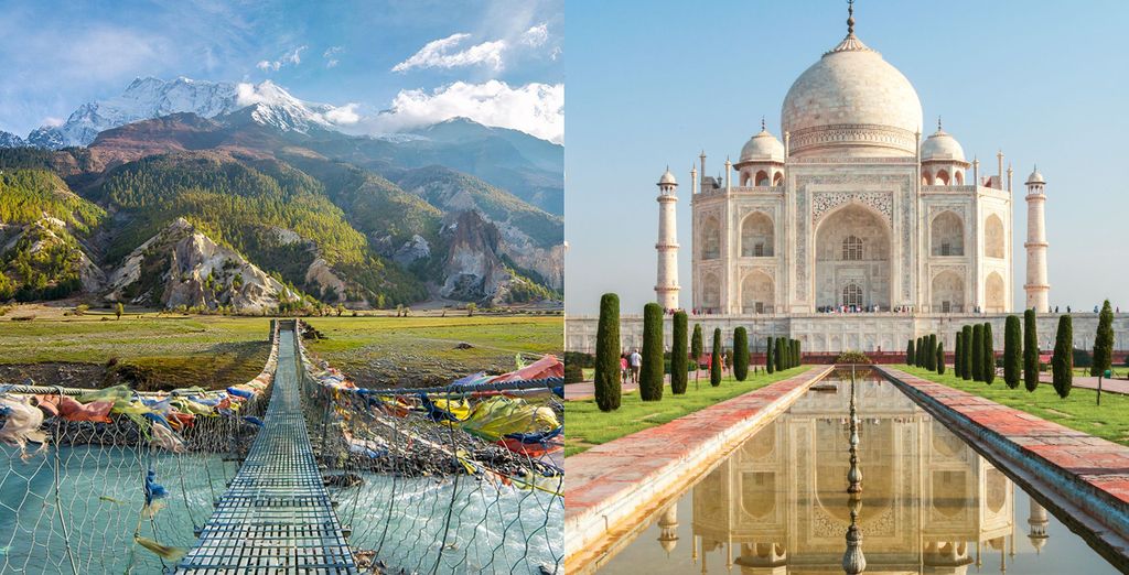 Tour privado Triángulo de Oro de India y Nepal