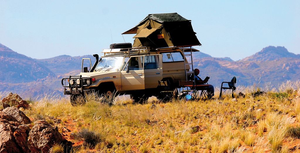 Autotour : La Namibie en 4x4 avec tente sur le toit