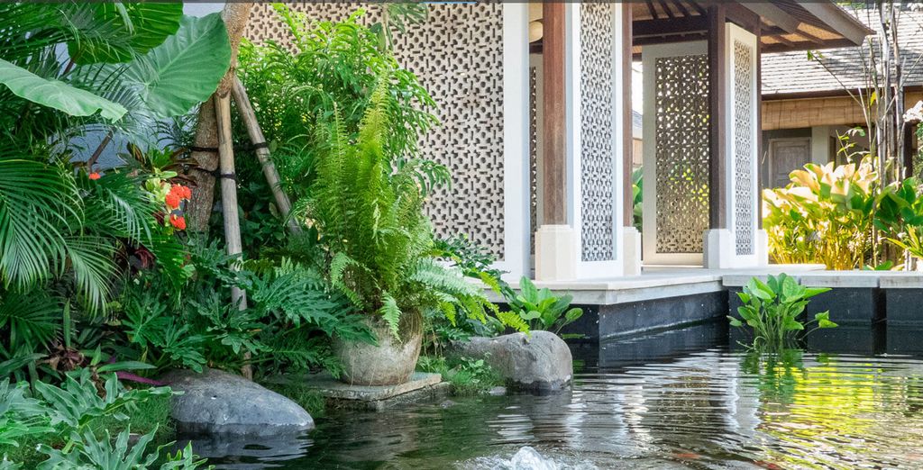 Combinato: Sakti Garden Resort & Spa 4*, Sudamala Resort, Komodo 5* e Merusaka Nusa Dua 5*
