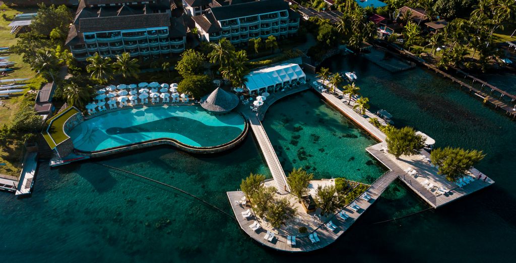 Combinato 4* Te Moana Tahiti Resort, Manava Beach Moorea e crociera 