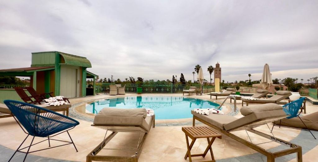Sillage Palace Sky & Spa 5* ed estensione al Selina Nomad Camp Agafay 4*