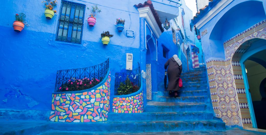 Tour di gruppo: Città imperiali e il fascino di Chefchaouen 